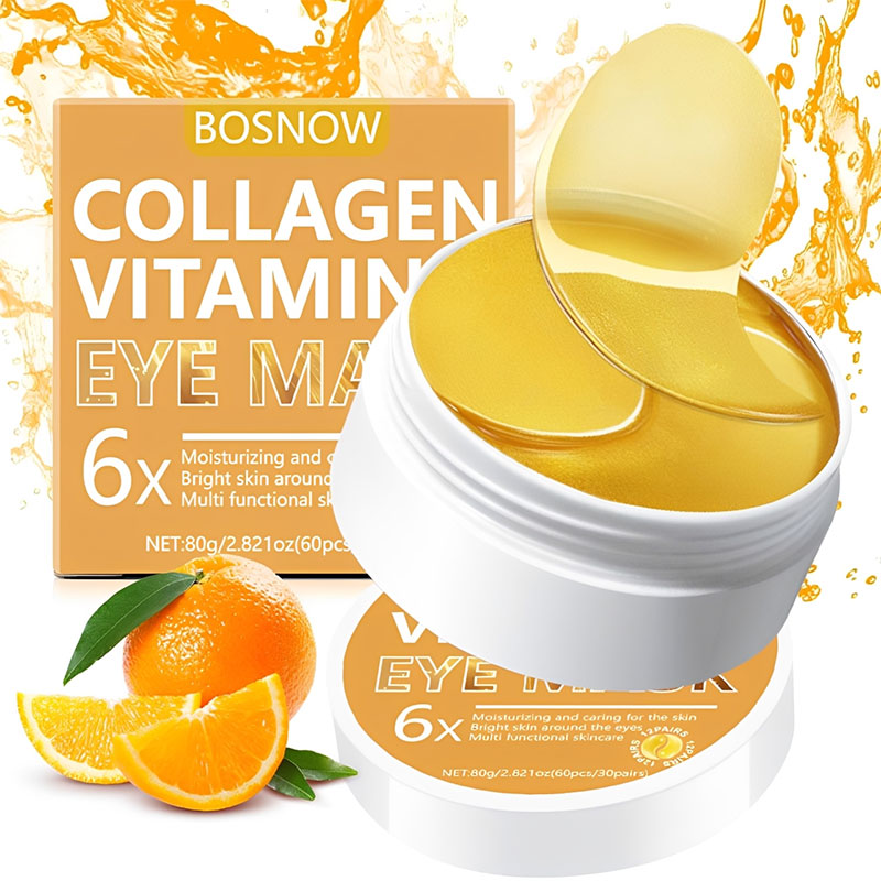 Collagen Sheet Mask - 30 Pasang Penutup Mata Gel Kolagen