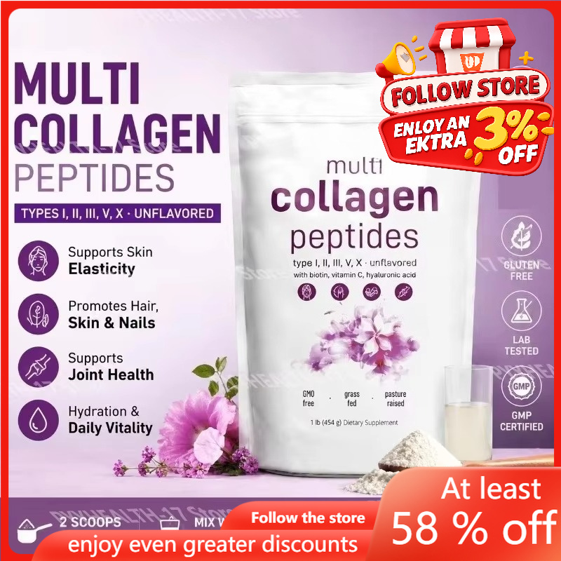 Vitamin C Powder - Bubuk Multi Kolagen Peptida Tipe I