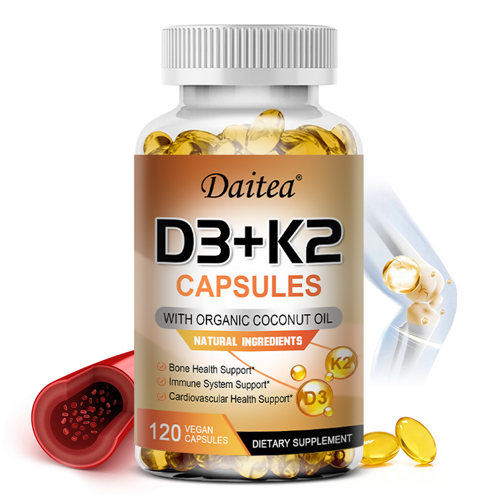 Vitamin C Powder - Kapsul Vitamin D3 K2 - 5000