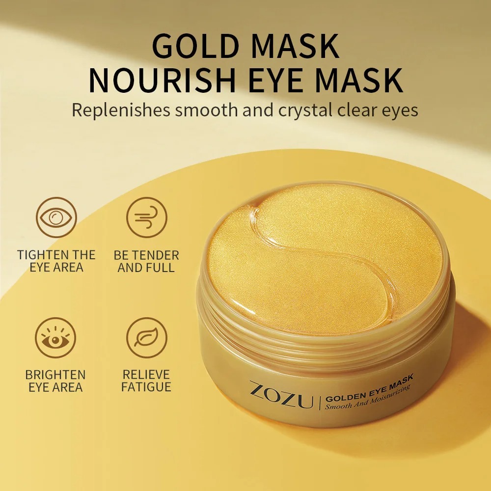 Collagen Sheet Mask - Masker mata kolagen emas alpukat, produk