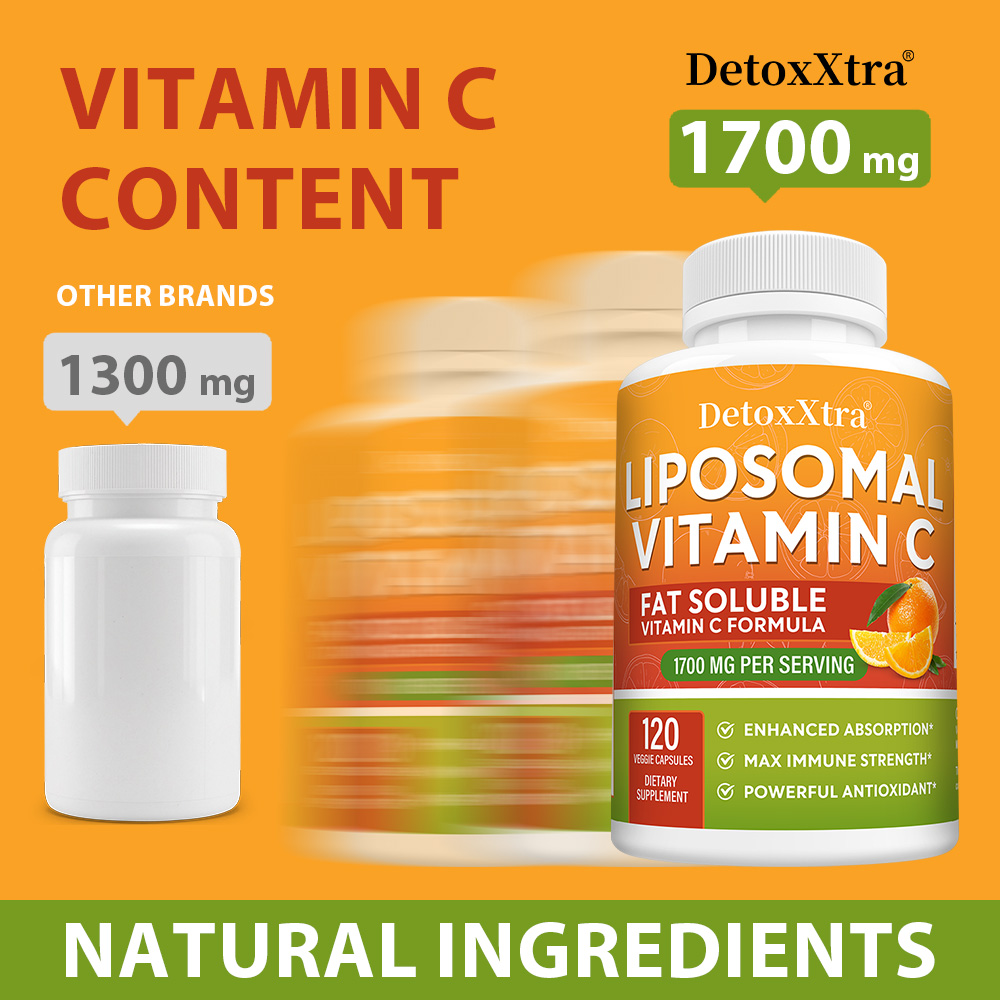 Vitamin C Liposomal 1700mg, Pe - Vitamin C Powder ulasan dan harga