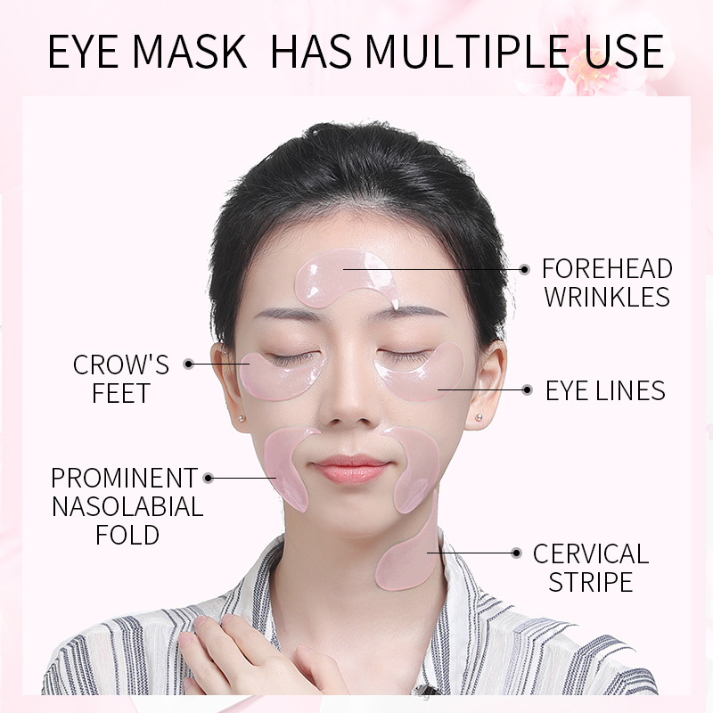 10Pcs = 5 Pasang Nonapeptide S - Collagen Sheet Mask ulasan dan harga