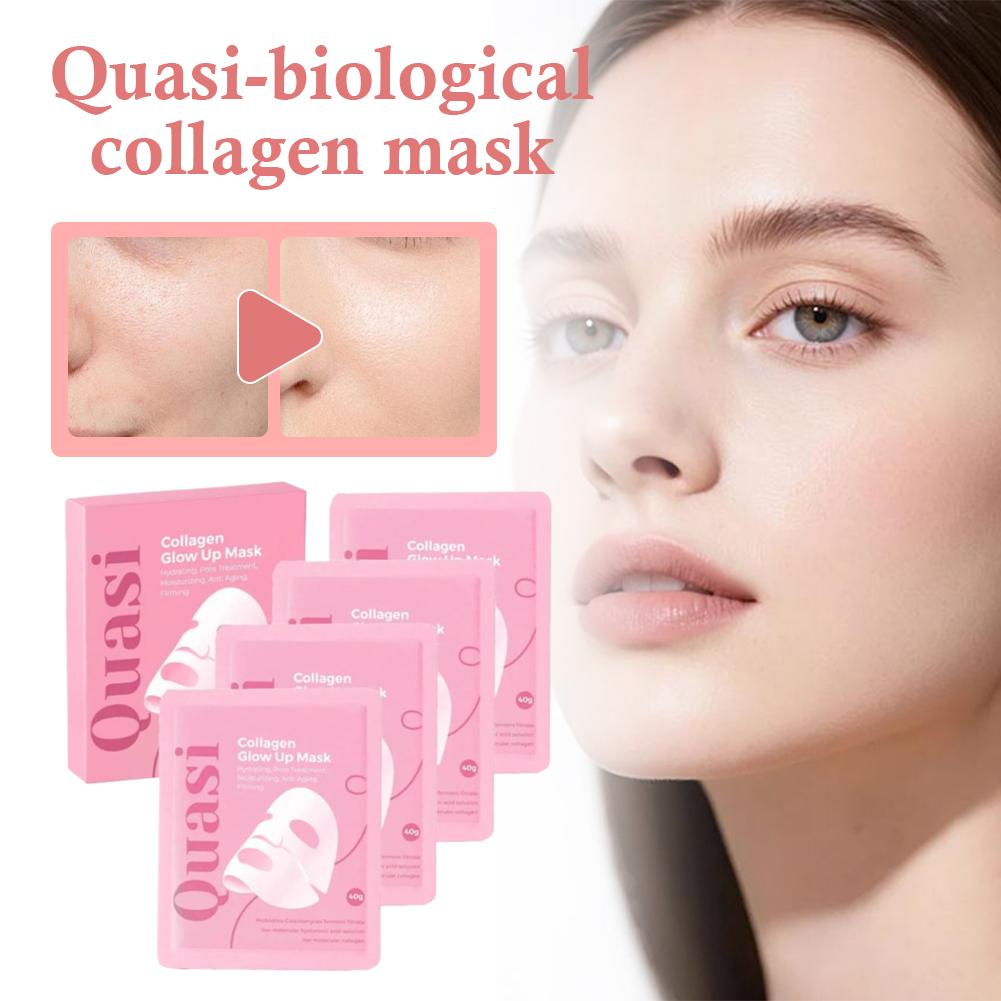 Masker Hidrogel Kolagen Quasi- - Collagen Sheet Mask ulasan dan harga