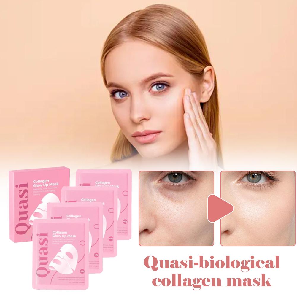 Masker Hidrogel Kolagen Quasi- - Collagen Sheet Mask ulasan dan harga