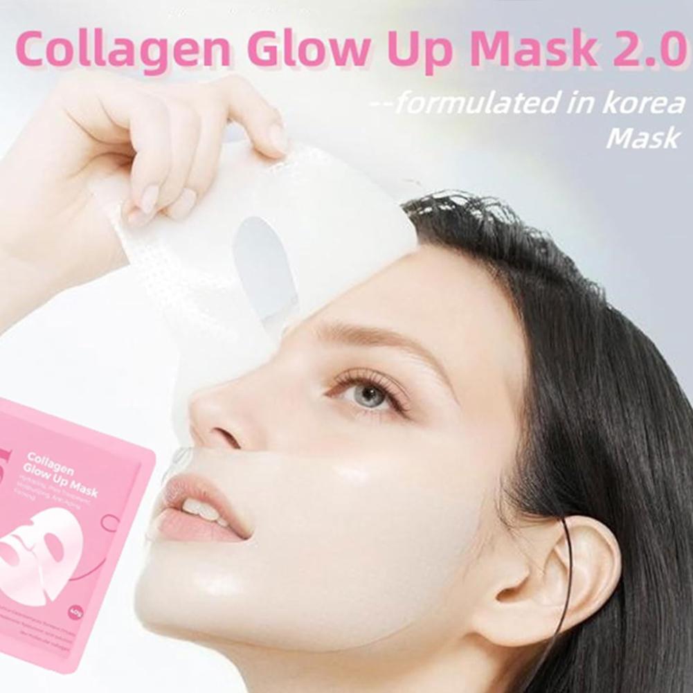 Masker Hidrogel Kolagen Quasi- - Collagen Sheet Mask ulasan dan harga