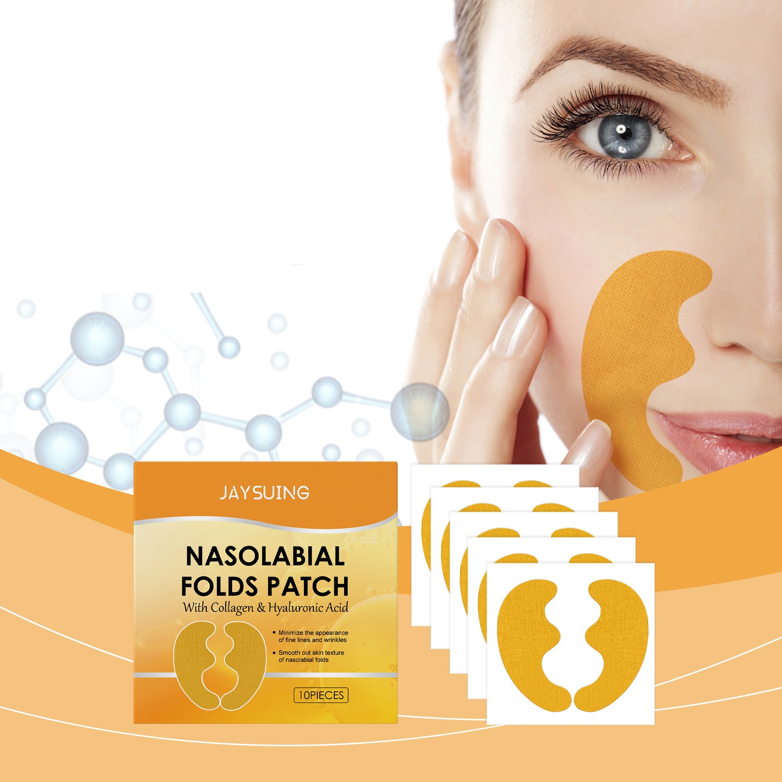 Patch Penghilang Kerutan Hyalu - Collagen Sheet Mask ulasan dan harga