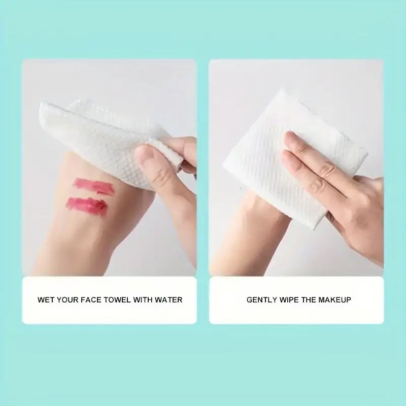 100/300PCS Handuk Wajah Sekali - Skincare Only You ulasan dan harga