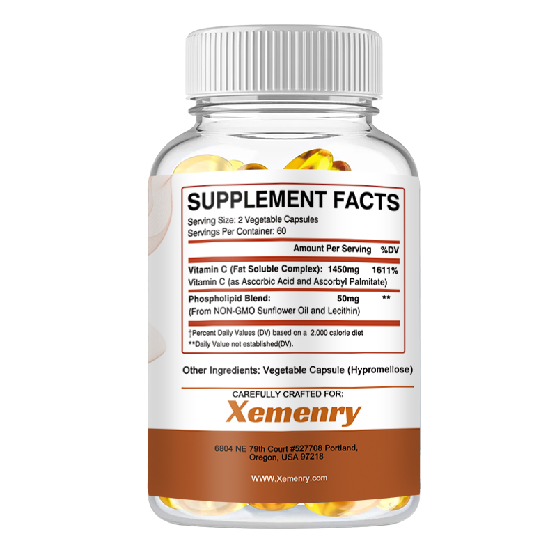 Kapsul Vitamin C Liposomal - A - Vitamin C Powder ulasan dan harga