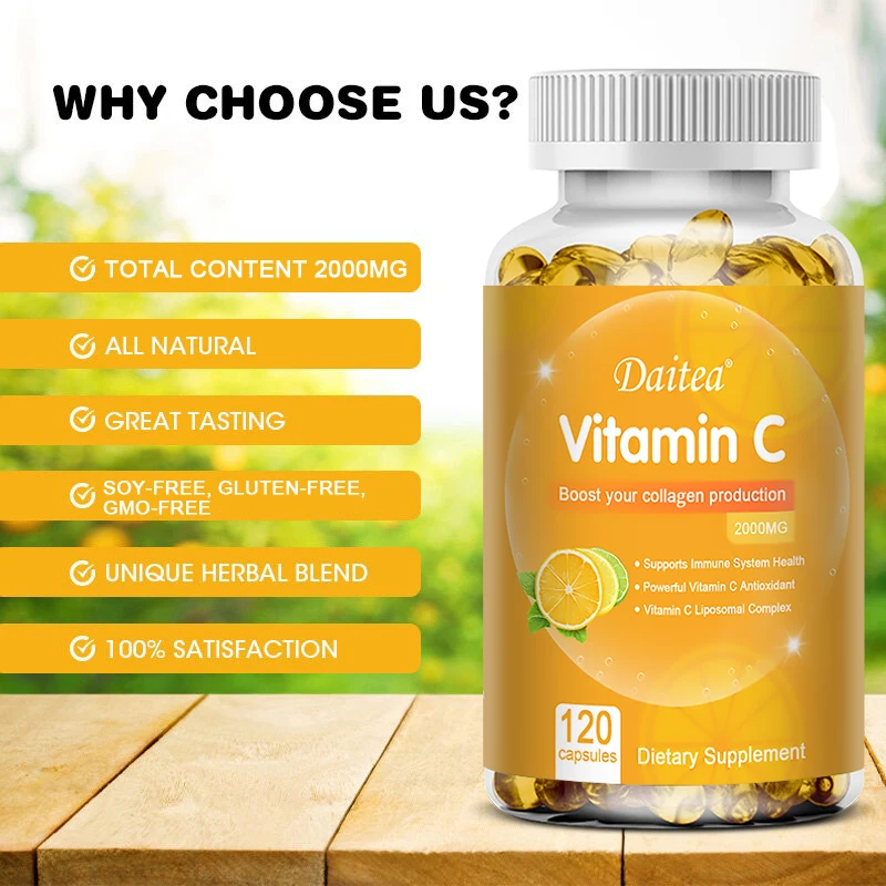 Vitamin C 2000 Mg kapsul suple - Vitamin C Powder ulasan dan harga