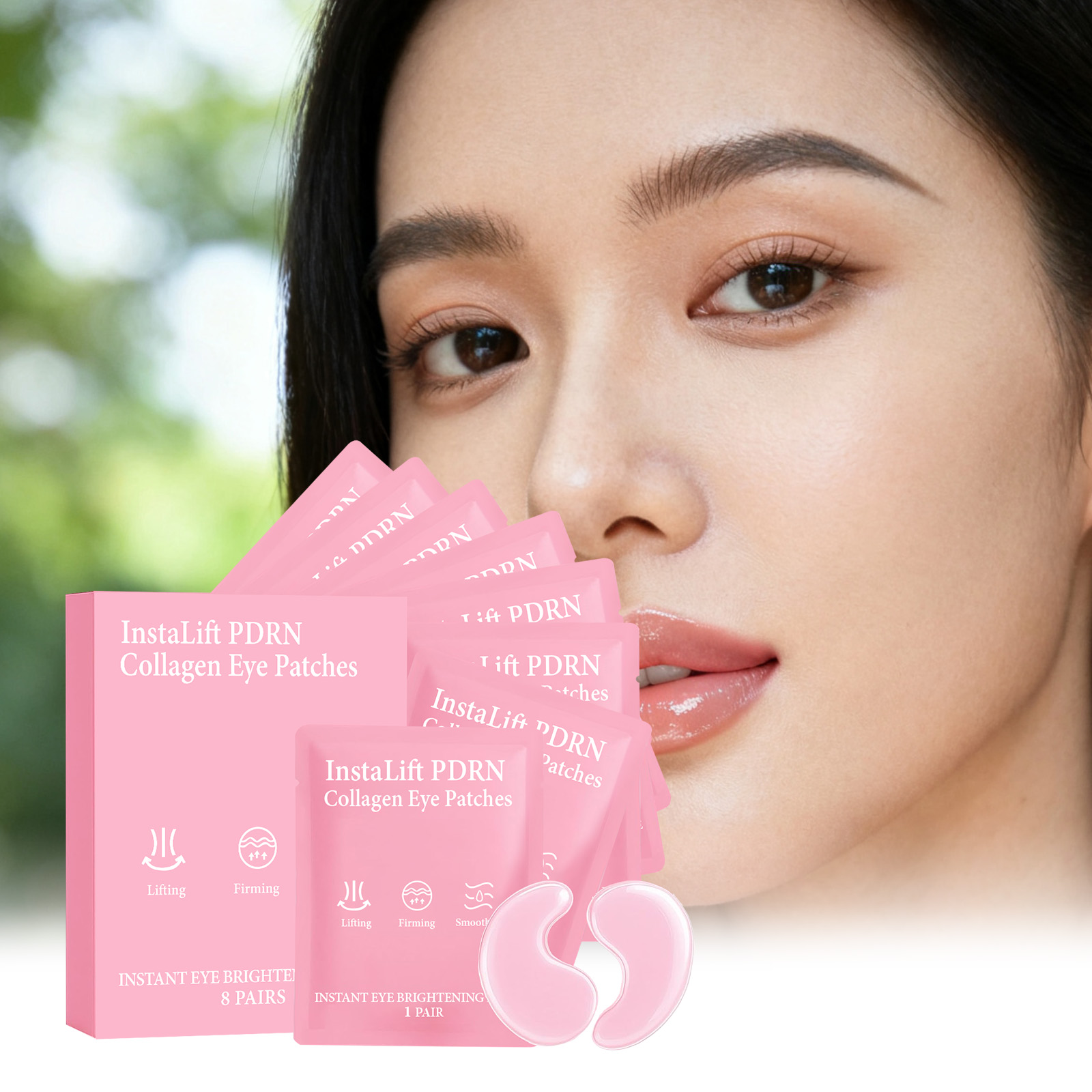 Instalift PDRN Collagen Eye Pa - Collagen Sheet Mask ulasan dan harga